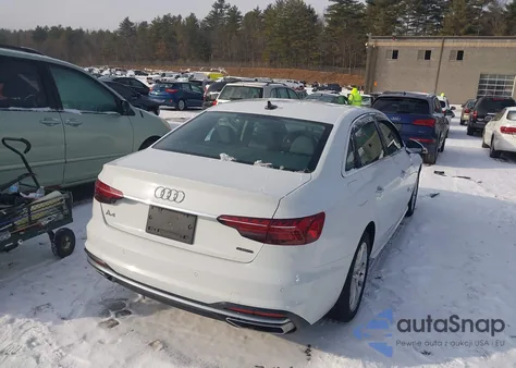 2021 Audi A4 Premium 40 Tfsi Quattro S Tronic z USA, uszkodzony, nr VIN WAUABAF4XMA070794